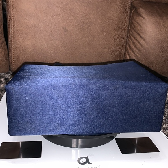 Kate Spade Vintage Sateen Navy Blue Mini Purse - Picture 3 of 5